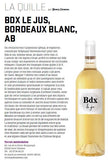 BDX le Jus blanc, Bordeaux, blanc