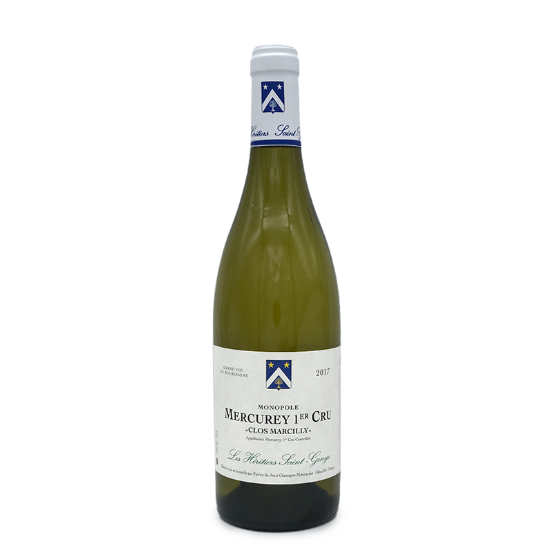 Les Héritiers Saint-Genys "Clos Marcilly", Mercurey 1er Cru, blanc
