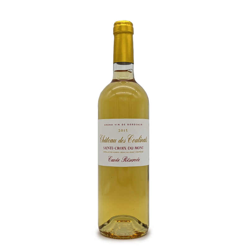 Château des Coulinats "Cuvée Réservée", Sainte-Croix-du-Mont, Blanc liquoreux
