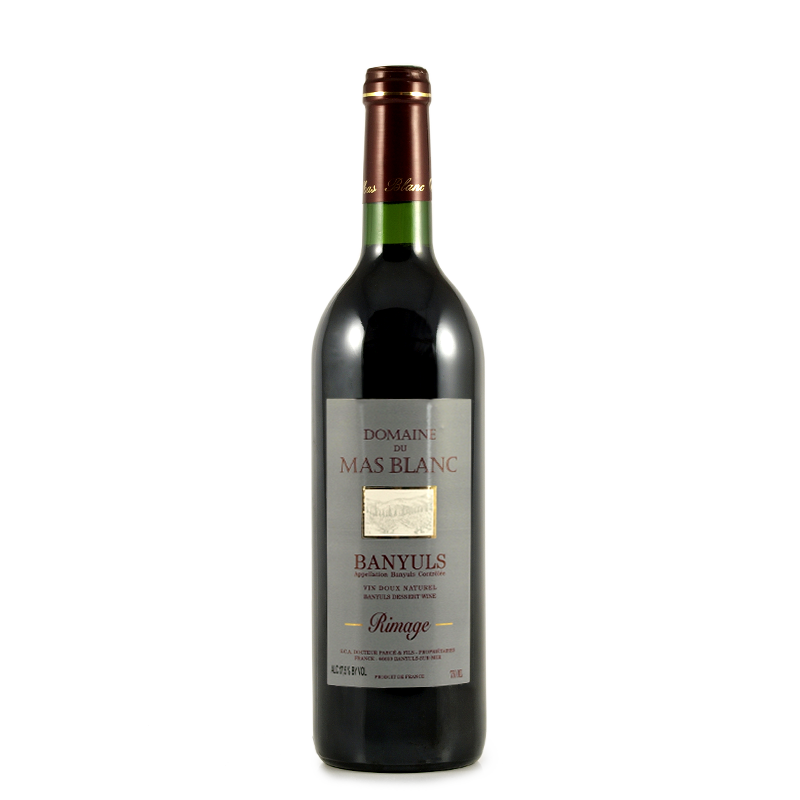 Domaine Du Mas Blanc "Rimage", Banyuls Grand Cru, vin doux naturel, rouge