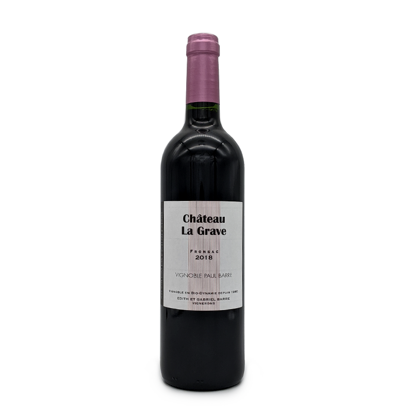 Château la Grave, Fronsac, rouge