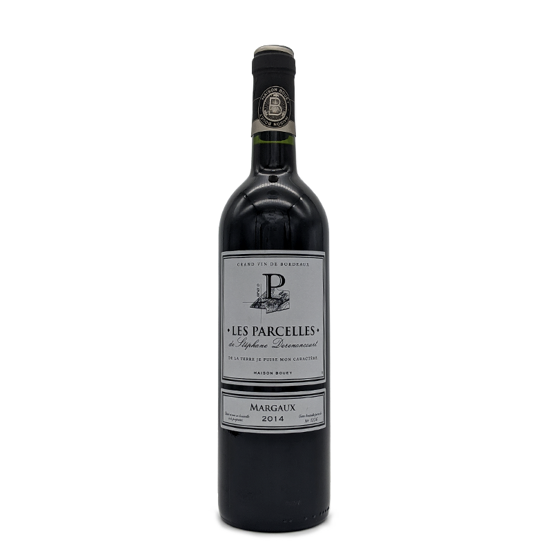 "Les Parcelles" de Stéphane Derenoncourt, Margaux, rouge