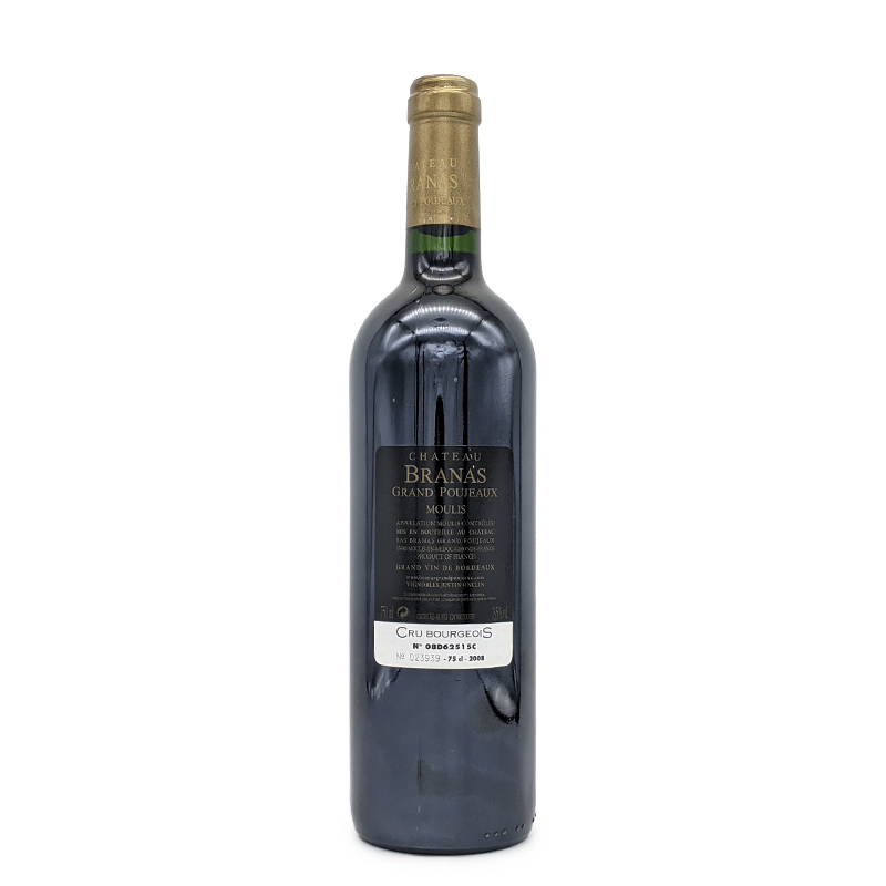 Château Branas Grand Poujeaux, Moulis-en-Médoc, rouge