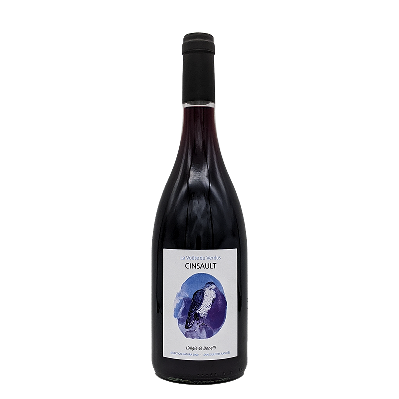 Domaine La voûte du Verdus "Cinsault" Natura 2000, Saint-Guilhem le Désert, rouge